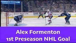 Alex Formenton  1st Career NHL Preseason Goal [upl. by Naara]