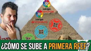 LA PIRÁMIDE DEL FÚTBOL ESPAÑOL ESTRUCTURA DE DIVISIONES [upl. by Leruj]