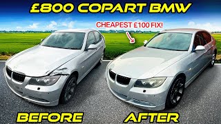 REBUILDING CRASH DAMAGED BMW 330i [upl. by Codd335]