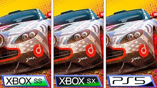 DIRT 5  200 Patch Comparison  PS5 vs Xbox Series SX [upl. by Aihsatal]