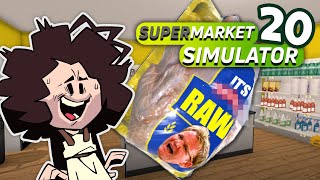 Dan sings his beautiful song  Supermarket Simulator 20 [upl. by Spain661]