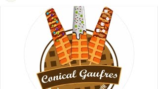 🧿Conical Gaufres 🍭🍡 yummywaffles🧇 YummyDonuts 🍩 Revuchethu666 YouTube channel 🍕🍔 Angels 666 [upl. by Yelah88]