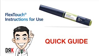 TRESIBA FlexTouch Pen Instructions for Use ✅ QuickGuide [upl. by Franzen]