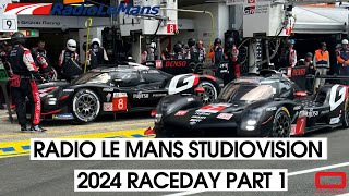 Radio Le Mans Studiovision  RACEDAY Part 1 LIVE [upl. by Avirt]