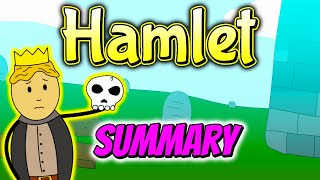 Hamlet Summary Animated 💀 A Tale of Revenge and Madness 💀 [upl. by Eustis]