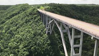 Puente de Bacunayagua El más alto de Cuba [upl. by Wanonah]