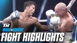 Naoya Inoue Stays Undisputed vs TJ Doheny  FIGHT HIGHLIGHTS [upl. by Einnel]