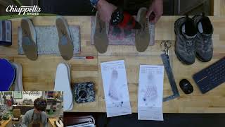 Chiappetta Shoes Workshop Live  Orthotic Modifications and Adjustments  CobblerLife [upl. by Ladnor]