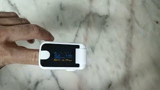 Finger Pulse Oximeter OLED  RPO8B [upl. by Aimahs915]