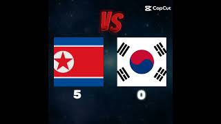 Corea del Nord vs Corea del Sud [upl. by Liryc]