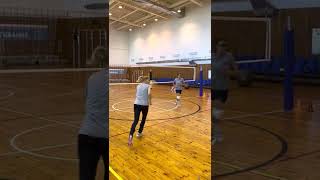 Volleyball Setter Blind Zone Training volleyball shorts training drill exercise sport [upl. by Aeslahc76]