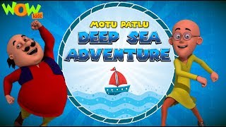 Motu Patlu  Deep Sea Adventure  FULL MOVIE  New Years Special  Wow Kidz [upl. by Noirrad]