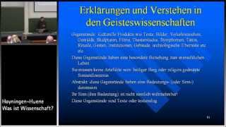 Was ist Wissenschaft 17 Erklärungen in den Geisteswissenschaften [upl. by Etterb]