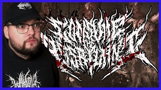 OLD SCHOOL BRUTAL DEATHCORE REVIVAL  CONSUME THE ASSAILANT  INVOLUNTARY FACIAL REMOVAL  REACTION [upl. by Coffin]