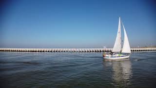 Nieuwpoort Pier en strand  Nieuport [upl. by Edyaw]