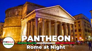 Explore ROME LIKE A LOCAL at Night with This Stunning Pantheon Walk [upl. by Rehpitsirhc]