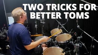 Two Tricks for Better Tom Recordings [upl. by Sajet]