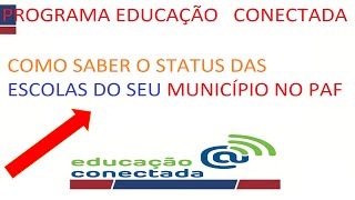 Como verificar a situação do Plano de Aplicação Financeira  PAF das Escolas do seu Município [upl. by Yttocs835]