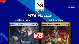 Izzet Murktide VS Gruul Shamans MTG Modern [upl. by Mailli584]