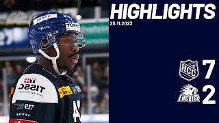 HC La ChauxdeFonds vs EHC Visp  Highlights  25 Novembre 2023 [upl. by Eenhat]