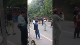 JKNSF Long March Jammu Kashmir National Students Federation March towards LOC Chakothi [upl. by Kort]