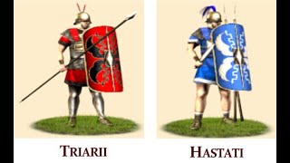 Rome Total War 1vs1 Triarii vs Hastati [upl. by Don]