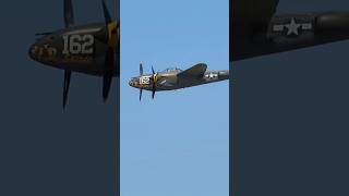 P38 lightning flyby aviation vintageaircraft [upl. by Kashden]