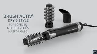 Rowenta Brush Activ Dry amp Style forgófejes hajformázó kefe CF9550F0 [upl. by Eb]