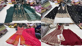 Ramzan special Pakistani suits Indo western dresses Shararas amp lehangasSingle piece courier [upl. by Bamberger241]