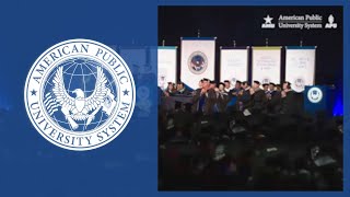 2019 Commencement Undergraduate Ceremony  American Public University System APUS [upl. by Adnoluy]