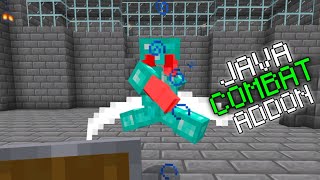 Java Combat Addon in Minecraft Pocket Edition 12030 [upl. by Ramahs]