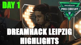 DREAMHACK LEIPZIG 2019 DAY 1 HIGHLIGHTS Best goals [upl. by Irroc]