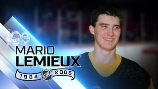 Mario Lemieux scored 100 points 10 different times [upl. by Esinnej]