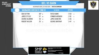 Belbroughton CC 1st XI v Barnards Green CC 2nd XI [upl. by Coop]