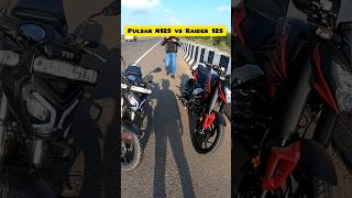 Pulsar N125 vs Raider 125 🔥 Drag Race shorts tvsraider [upl. by Lula2]