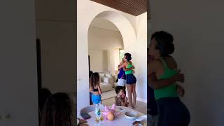 Cristiano Ronaldo Jr Hugs Georgina Rodríguez Heartwarming Moment cristianoronaldo cr7 shorts [upl. by Vijnas]