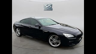 BMW 6 SERIES GRAN COUPE30 640d M Sport Saloon Diesel 313bhp [upl. by Isayg]