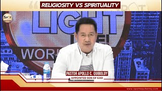 Religiosity vs Spirituality [upl. by Tteve]