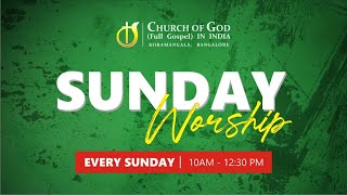 Sunday Worship Malayalam Service  Church of God Koramangala Bangalore  29 September 2024 [upl. by Nissy]