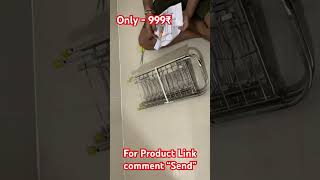 Kitchen Dish Rack Plate Cutlery StandKitchen Utensils Rack dishrack kitchen underplate kitchn [upl. by Tewell]