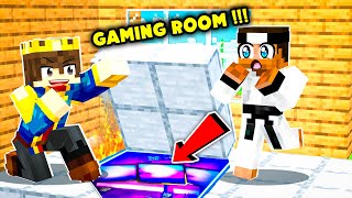 I Made SECRET GAMING ROOM For JACK In Minecraft HARDCORE 😱 [upl. by Kahlil]