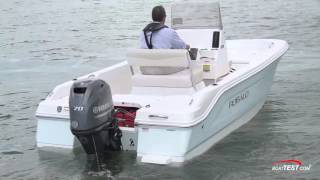 Robalo R160 2016 Test Video By BoatTESTcom [upl. by Alik]