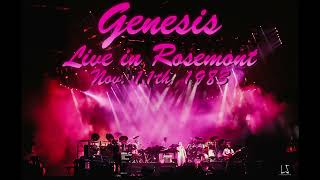 Genesis  Live in Rosemont  November 11th 1983 [upl. by Aicxela]