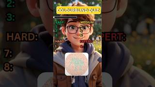 Colorblind Challenge Can You See What I See quiz trivia colorblind [upl. by Laehctim278]