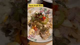 Pork Fried Rice liveforfood homecook easyrecipe shorts [upl. by Ahseile]