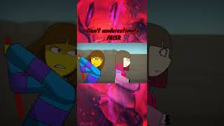 Glitchtale epic moment Part 1 glitchtale frisk edit viral [upl. by Carlyn]