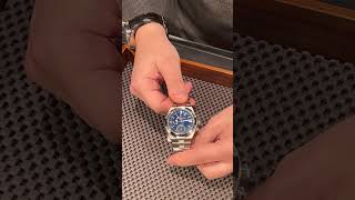 Vacheron Constantin Overseas Dual Time Blue Dial Steel Watch 7900V Review  SwissWatchExp [upl. by Pietra]