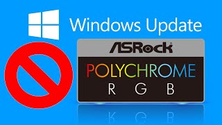 Windows Update Breaking ASRock Polychrome Sync July 2024 [upl. by Compte798]