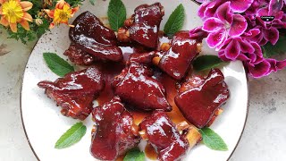 Recette chinoise pied de porc  pied de porc hong shao [upl. by Eahs]