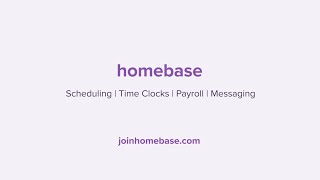 Scheduling time clocks payroll and messaging—all in one place [upl. by Quinton]